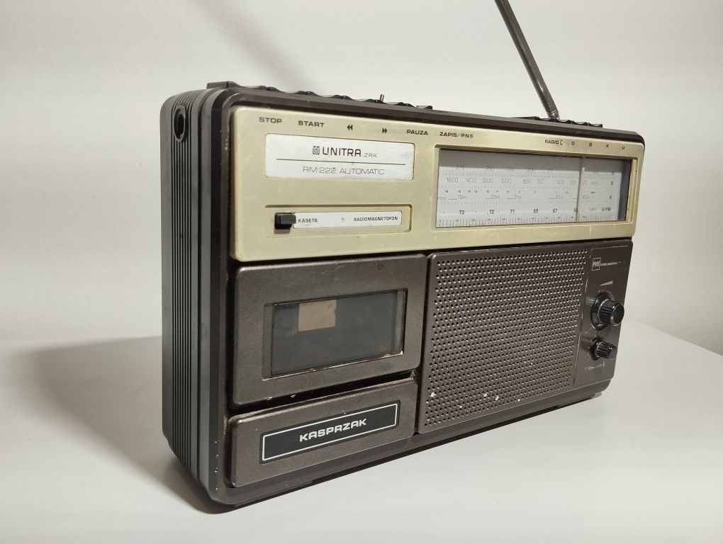 Kasprzak rm222 unitra radiomagnetofon