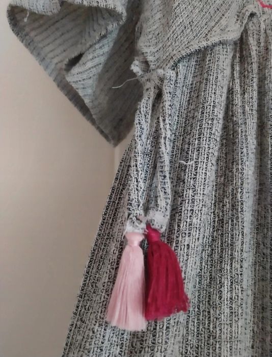 Vestido menina | malha | cinzento | Zara | Tamanho 9/10 anos