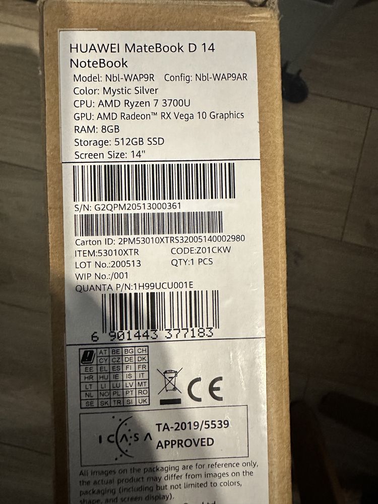 MateBook Huawei d14