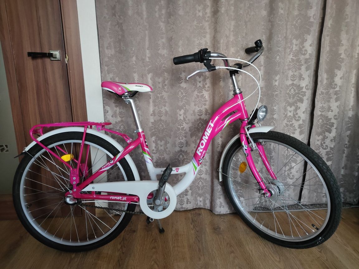 Велосипед Romet " Panda "польской фирмы  для девочек
В очень хоро
