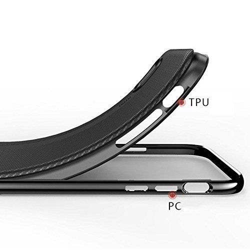 Etui Carbon Fiber Case Hybrid - Iphone X / Xs (Smooth Grey)