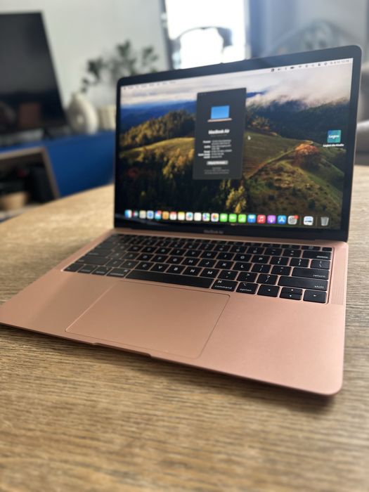 Macbook Air 2019 rose gold jak nowy!