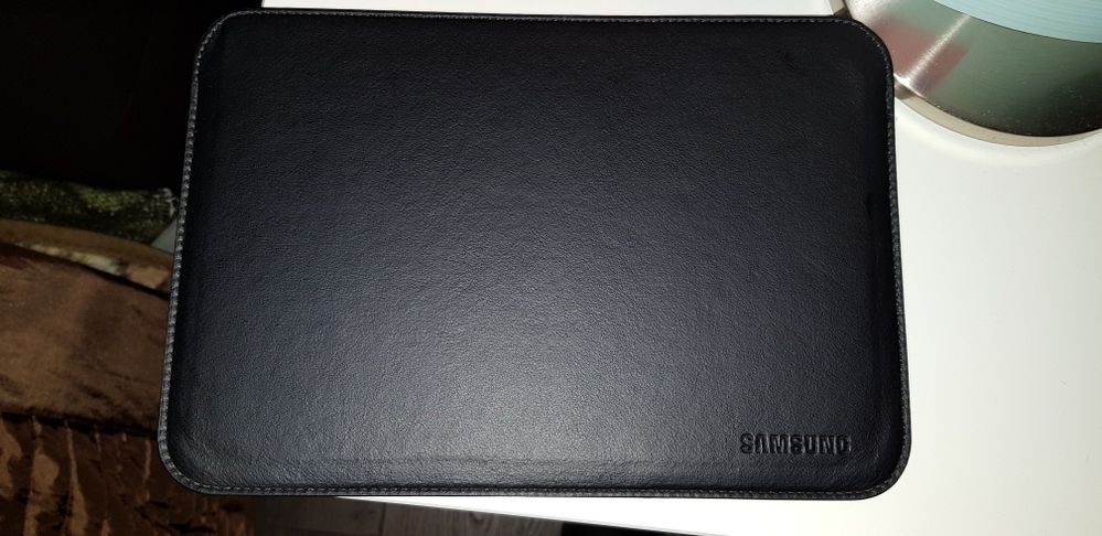 Capa bolsa tablet Samsung pele