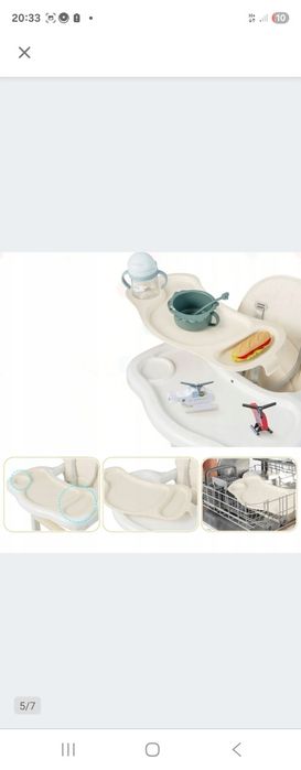 Krzesło do karmienia 3w1