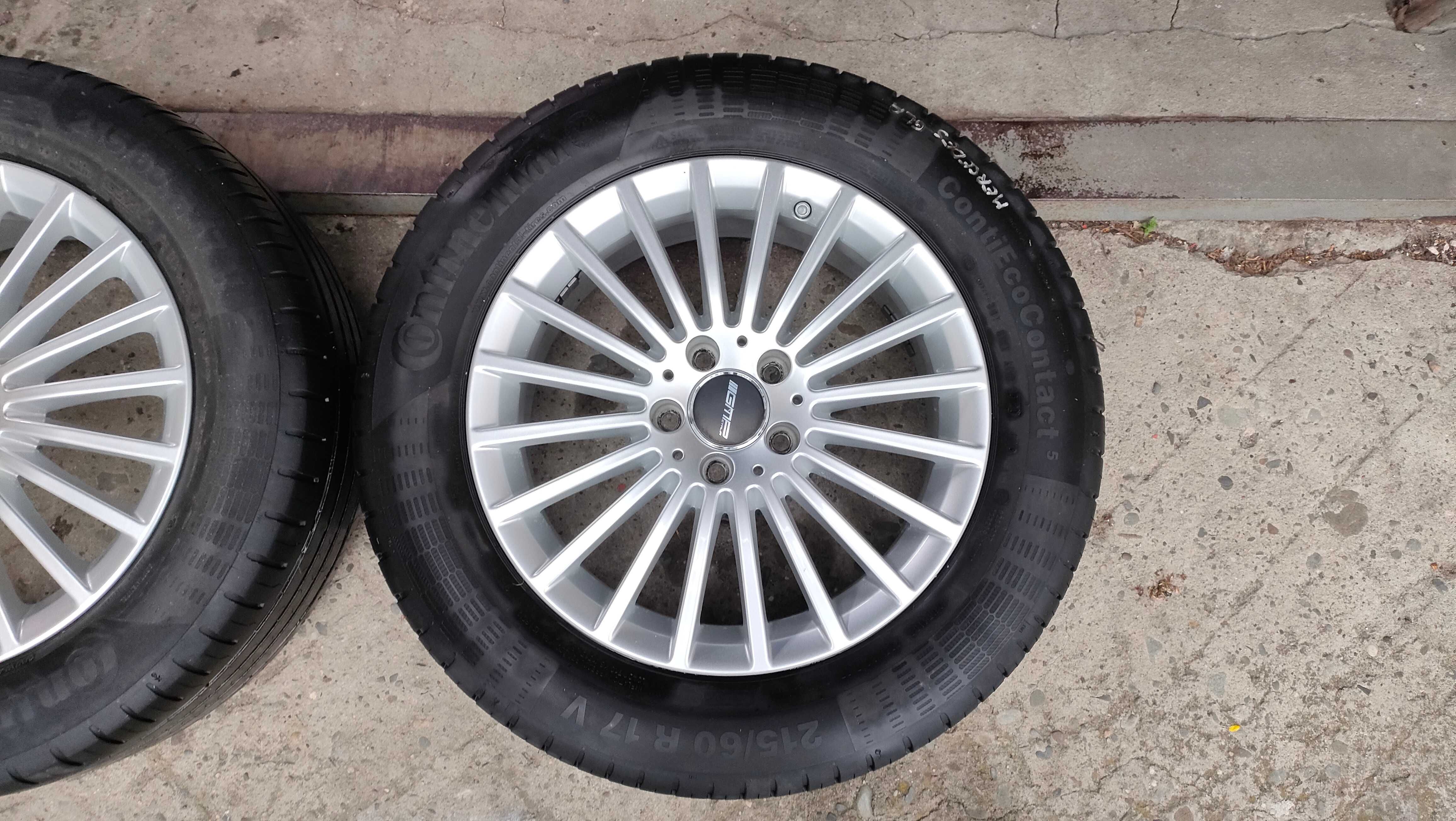 Felgi alufelgi z oponami Lato Mercedes GLA W 156 A 156 215/60R17 5x112