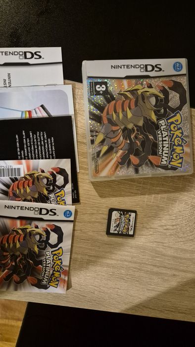 Gra Pokemon Platinum - Nintendo DS / 3DS Angielska