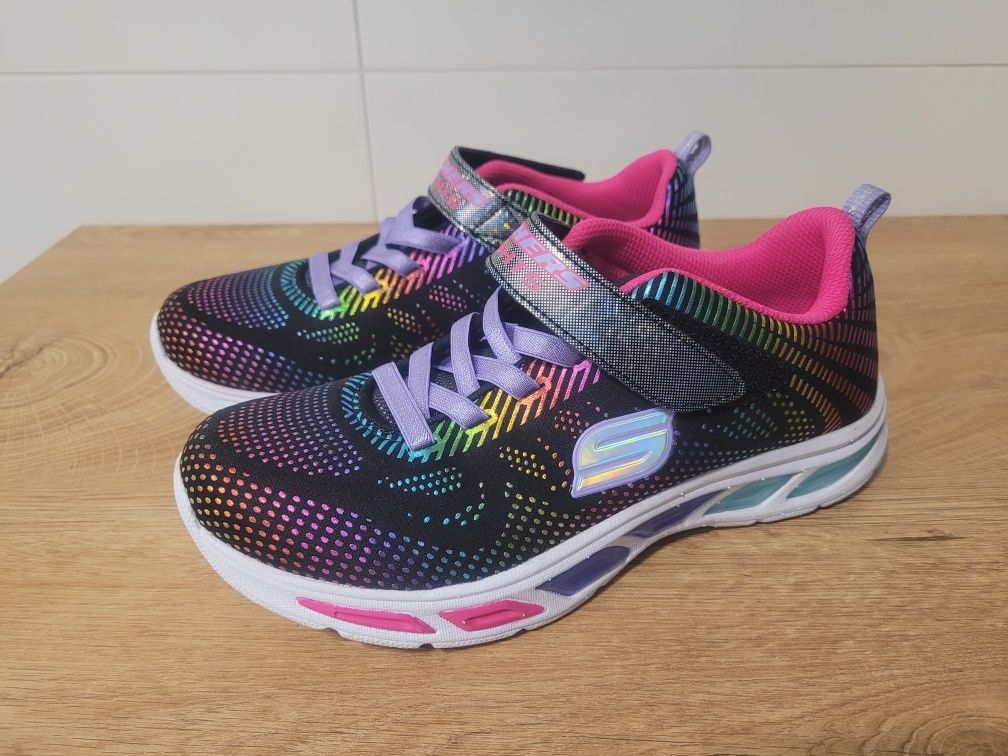 NOWE Skechers adidasy/sneakersy r. 36 wkładka 23 cm świecące S-Lights