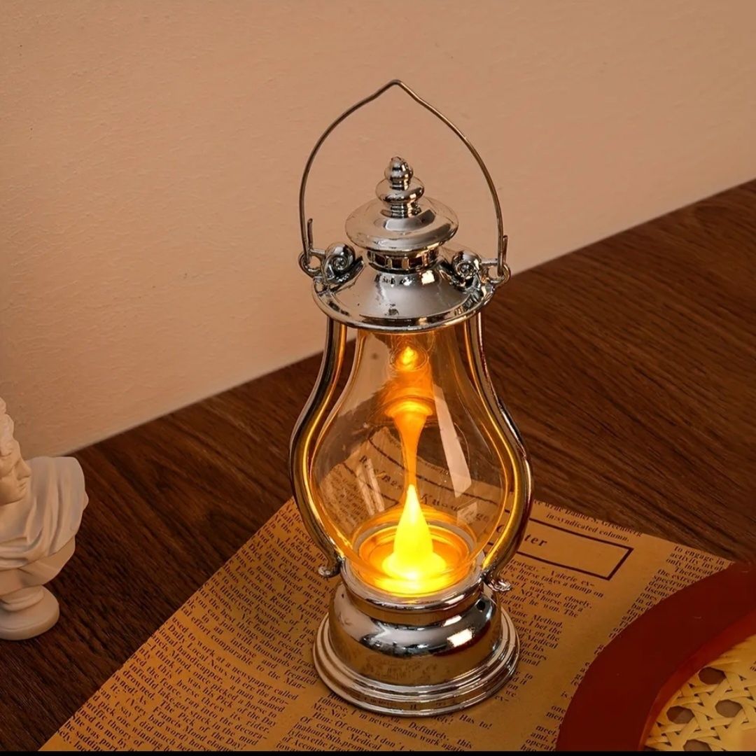 Світлодіодна ретро лампа керосинова, масляна