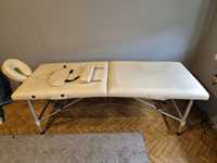 Stół do masażu, składany, aluminiowy, stan bdb, komplet.