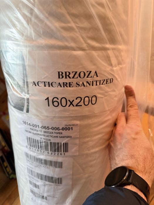 Topper / nakładka na materac BRZOZA