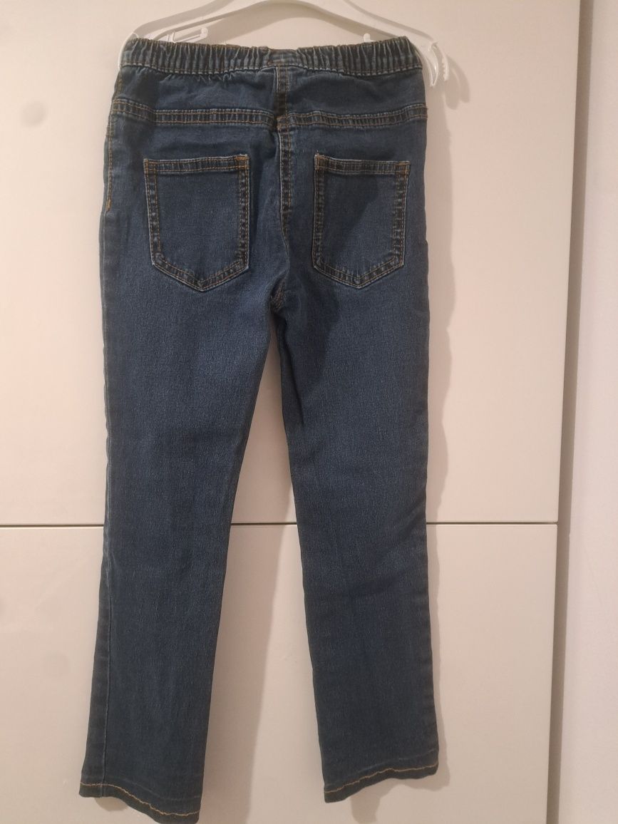 Spodnie jeansowe rozmiar 128 Topolino
