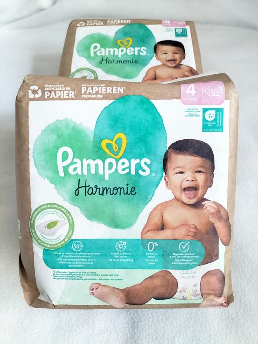 Pampers 4, 5 Premium, Harmonie - підгузки, трусики, памперси