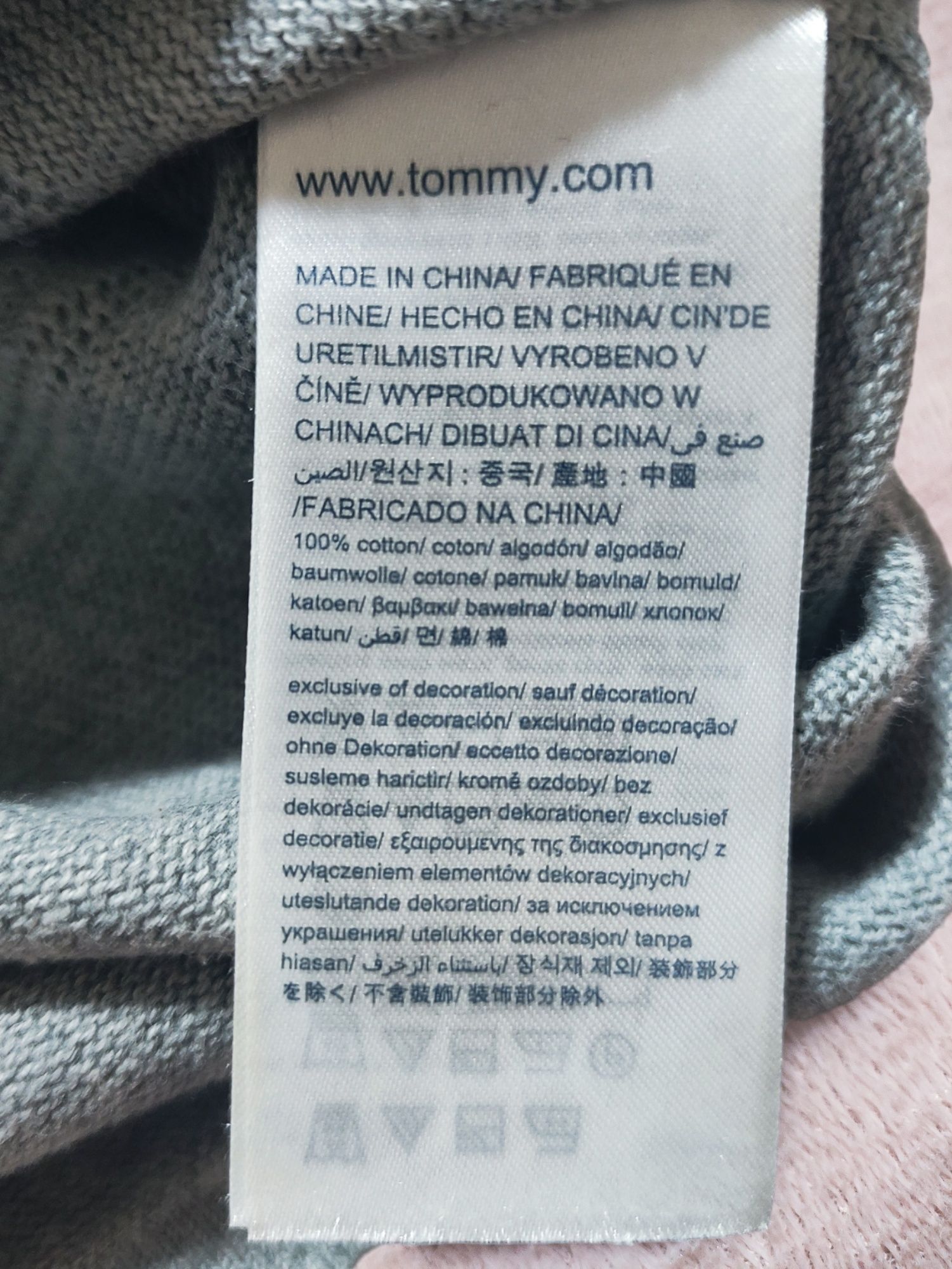 Свитер кофта лонгслив Tommy Hilfiger originals оригинал