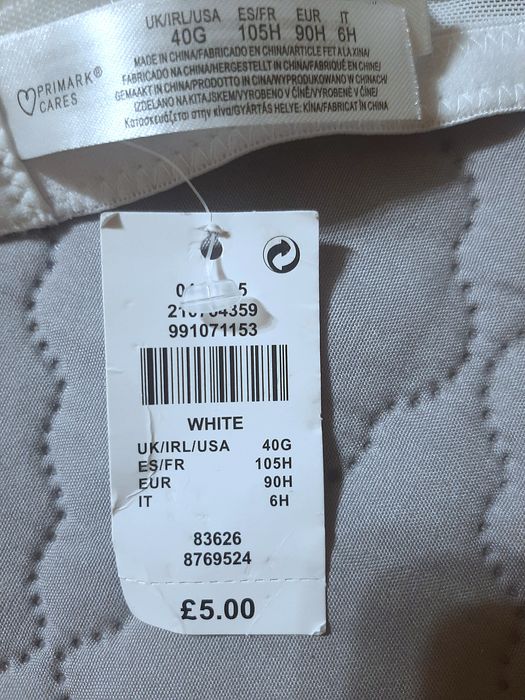 новий бюстгалтер на велику грудь,Primark ,новий