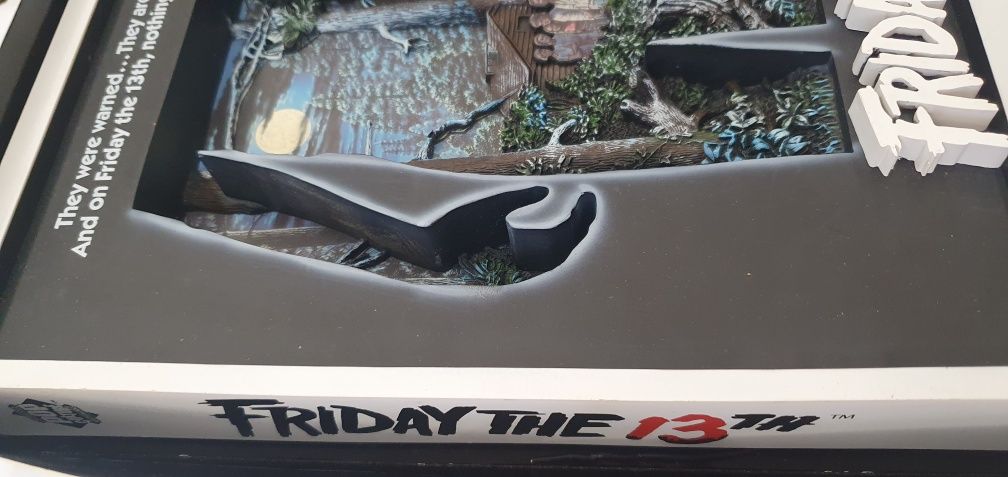 "Friday the 13th" Mcfarlane 3D poster plakat !Absolutny Unikat!