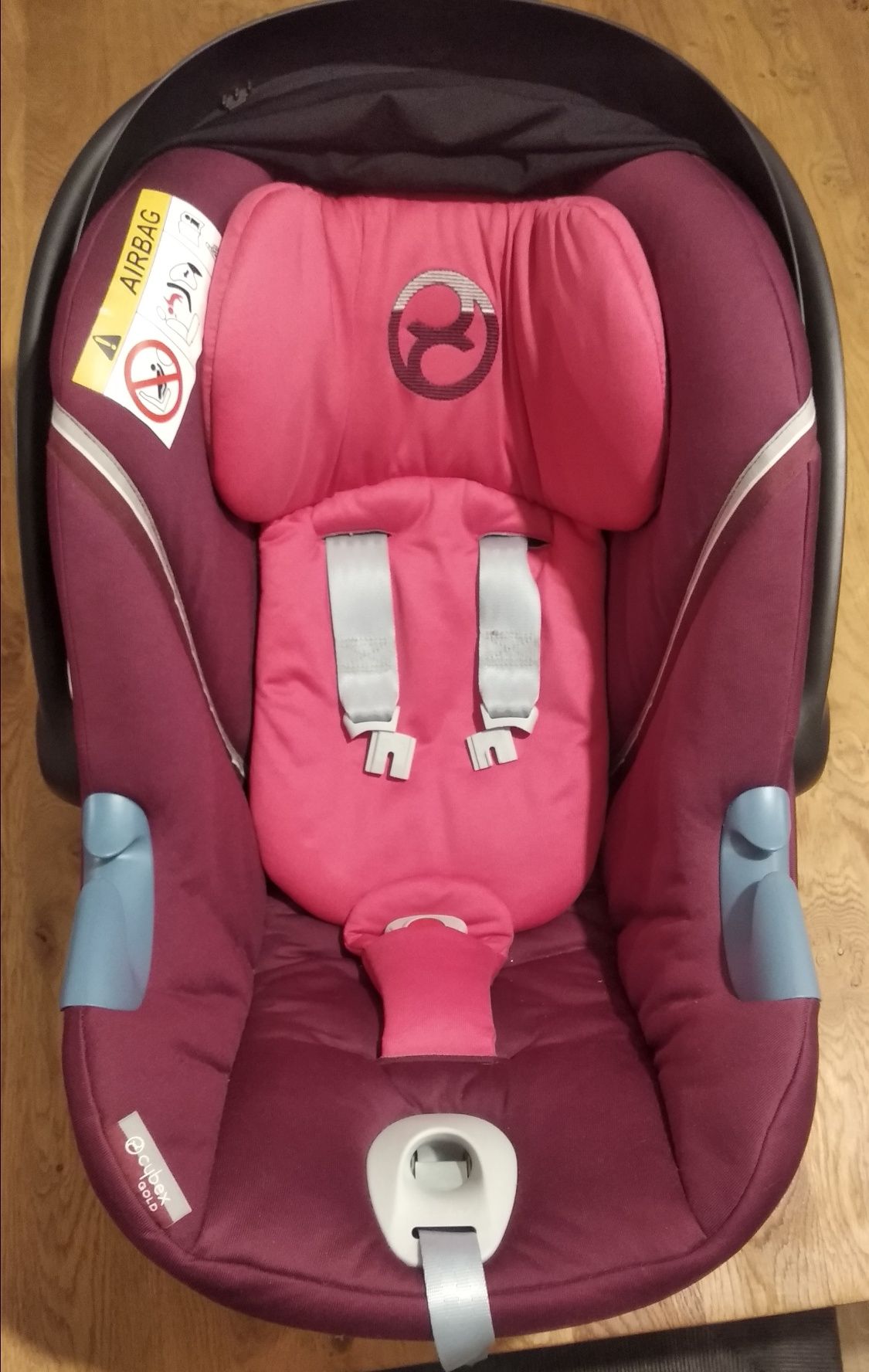 Fotelik Cybex Aton M wzór Mystic Pink-purple