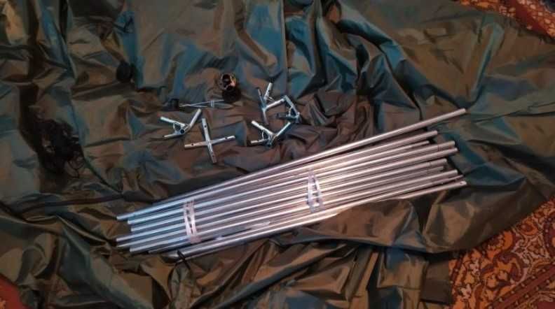 Палатка Беседка Шатер для кемпинга дачи рыбалки 320х320х245 см 1628D
