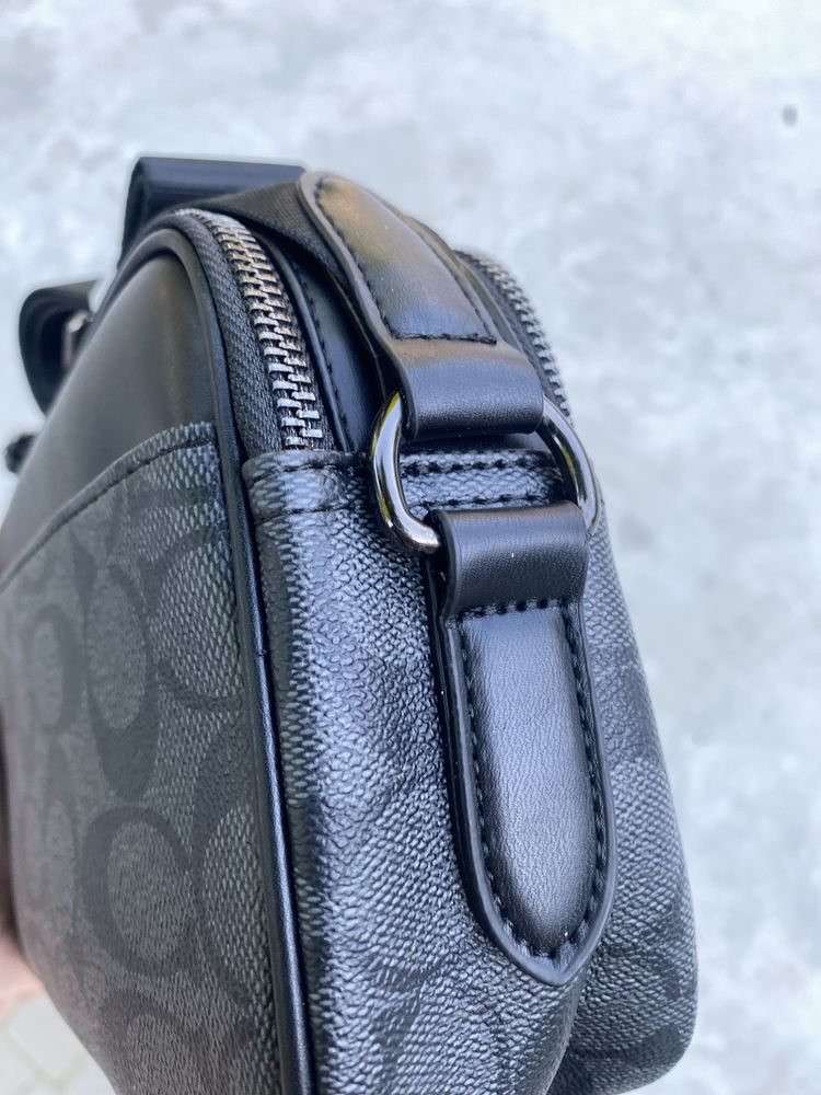 РОЗПРОДАЖ! Coach Graham Crossbody In Signature Canvas Сумка Коуч Коач