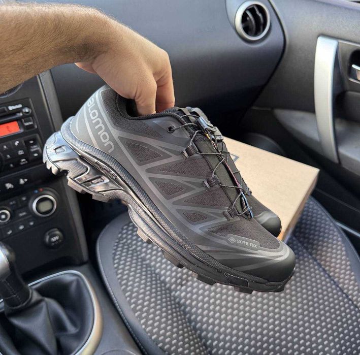 (БЕЗ ПЕРЕДОПЛАТИ)Salomon XT-6 Gore-Tex Black Соломони ХТ-6 Чорні