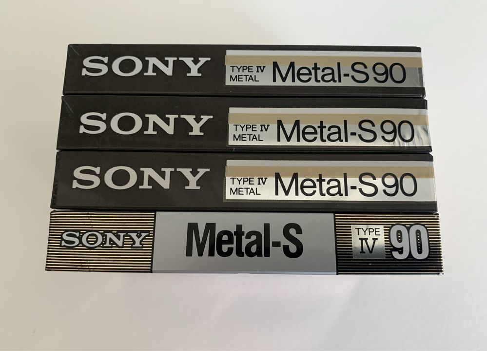 Аудокассеты Sony Metal-S 90
