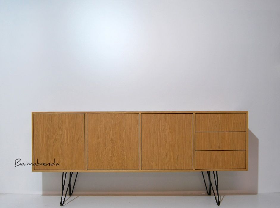 Móvel Aparador / Sideboard / Retro Vintage / Estilo Nórdico c/ gaveta