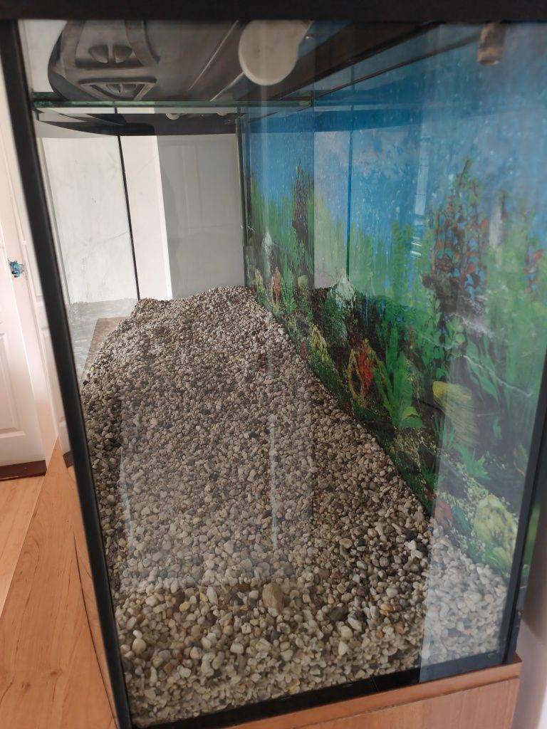 Akwarium z szafką 500l