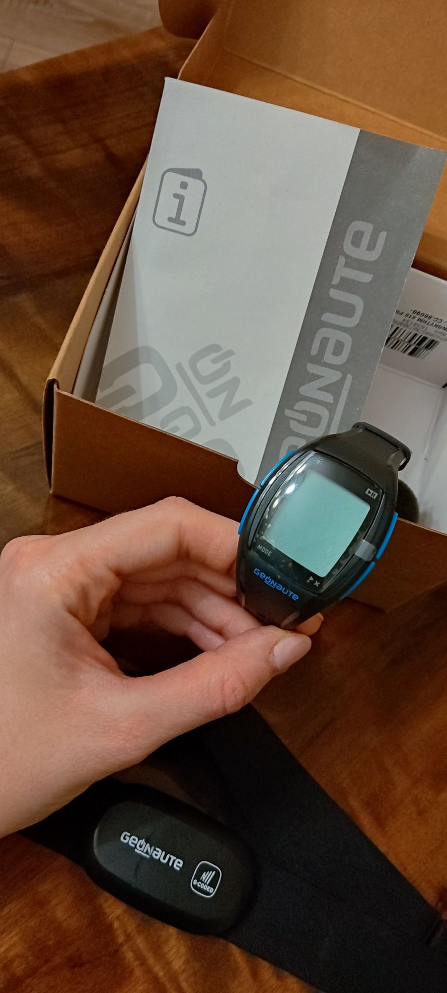Zegarek cardio onrhythm 410 progress, Zegarek do biegania, pulsometr