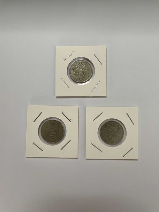 Lote 3x 50 Centavos Portugal 1968 [Envio grátis]