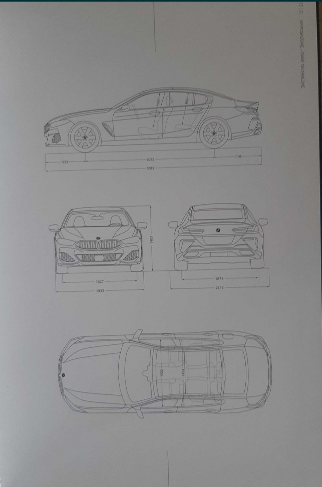 BMW 8 Gran Coupe - album w twardej oprawie - nowy