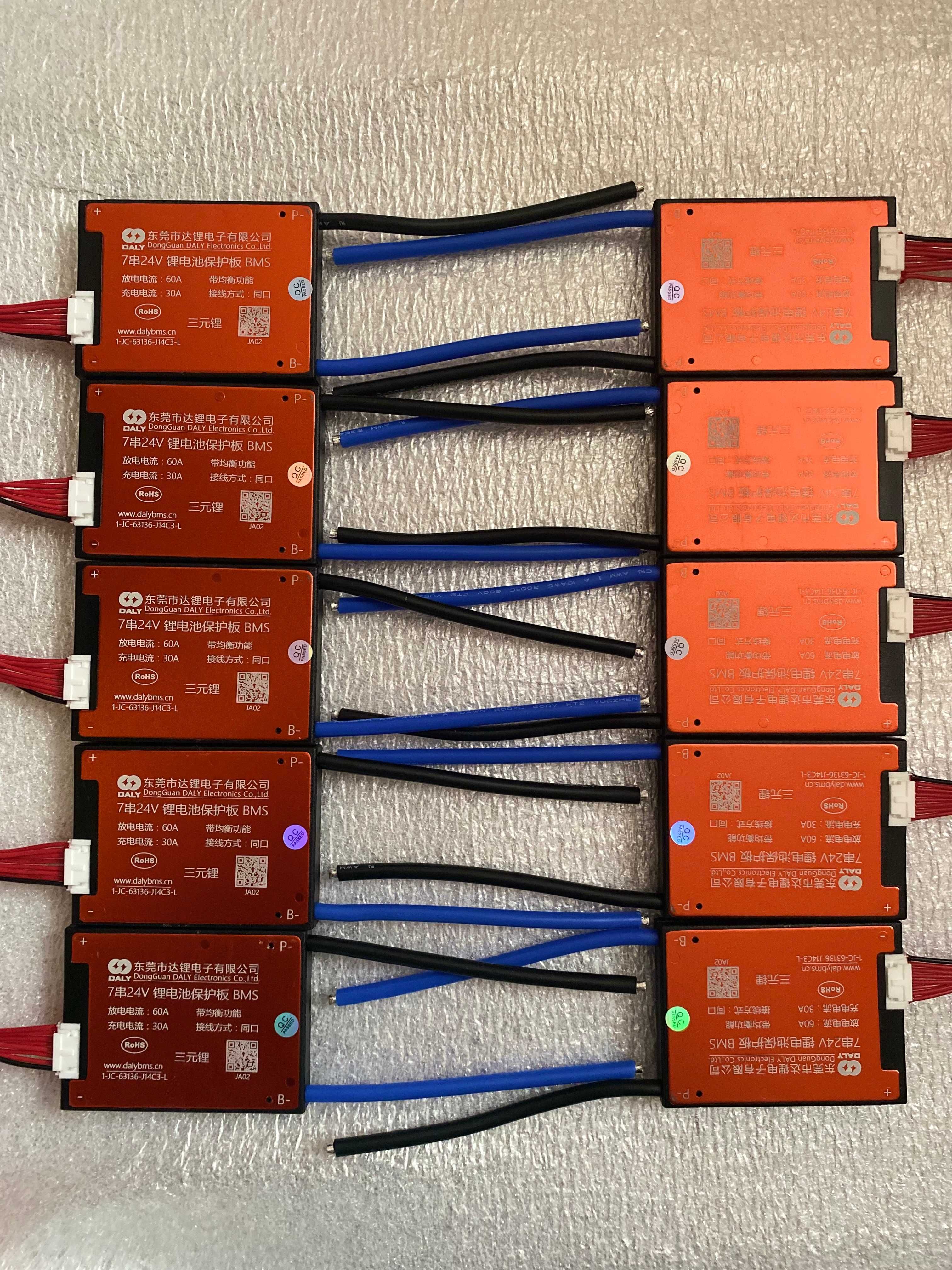 BMS DALY 7S60A "Червоне золото" є кількість,та інші .ФОП