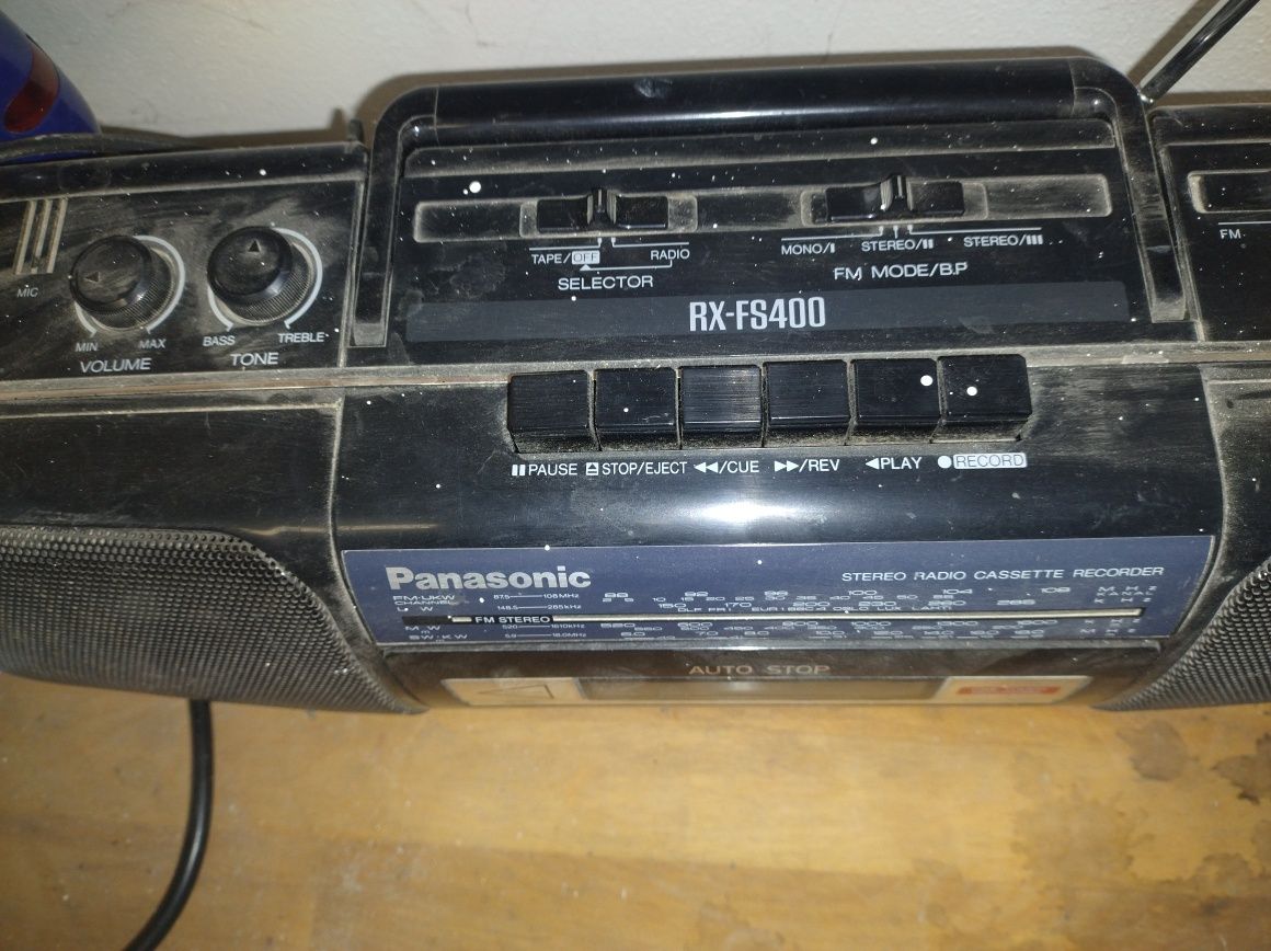 Radiomagnetofon Panasonic