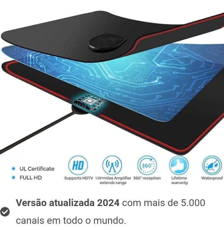Novo Antenna TV digitale shoppingfreemarket per DVB-T/DVB-T 2, Vision