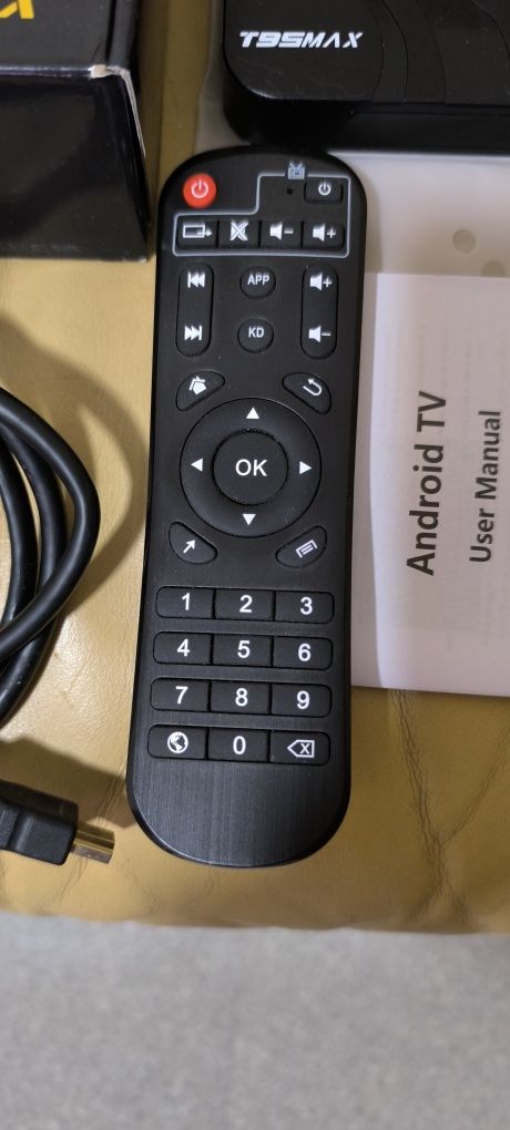 TV Box T95 Max Android 4GB+32GB Como Nova