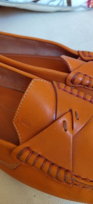 Sapatos Tods cor laranja