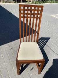 Krzesła drewniane, 6 sztuk