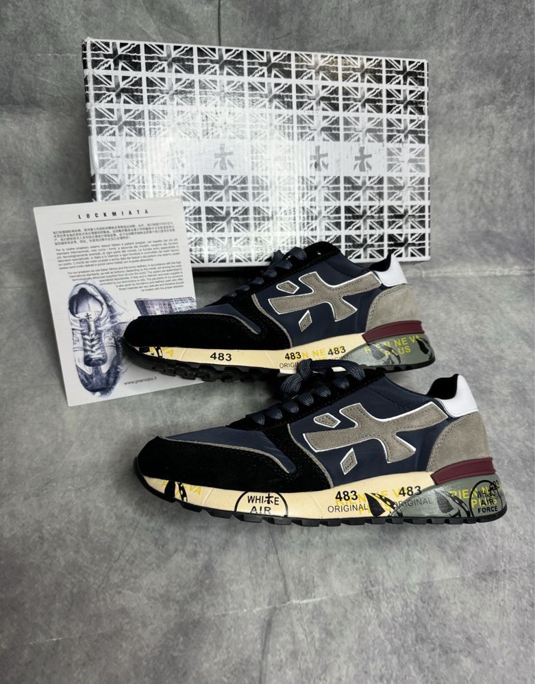 Кросівки Premiata / Чоловічі кроси преміата / Stone island / CP