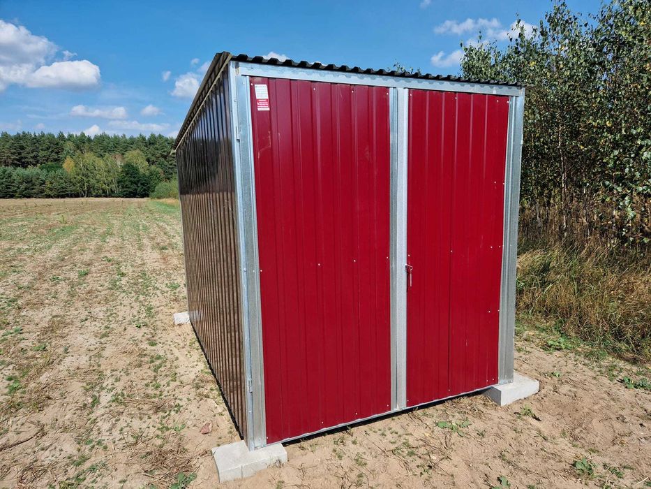 Garaż blaszany 2x3 Blaszak na budowę Garaż Schowek Garaże blaszane!