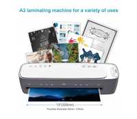 Laminator Qfun A3, termiczny i zimny z 12 kieszeniami A3/A4/A5/A6