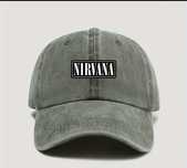 НОВАЯ кепка NIRVANA хаки бейсболка мерч