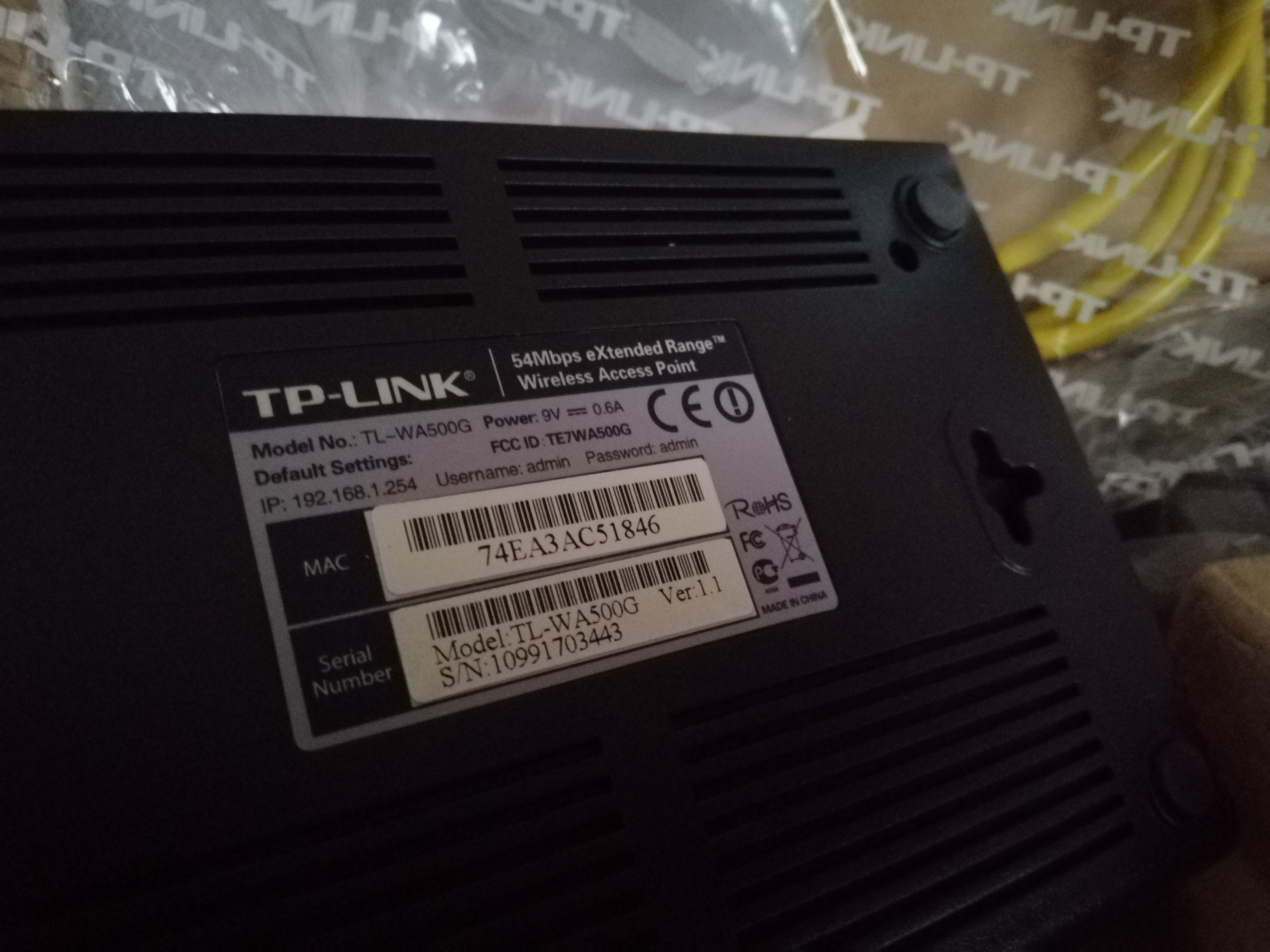 Бездротова точка доступу TP-LINK TL-WA500G