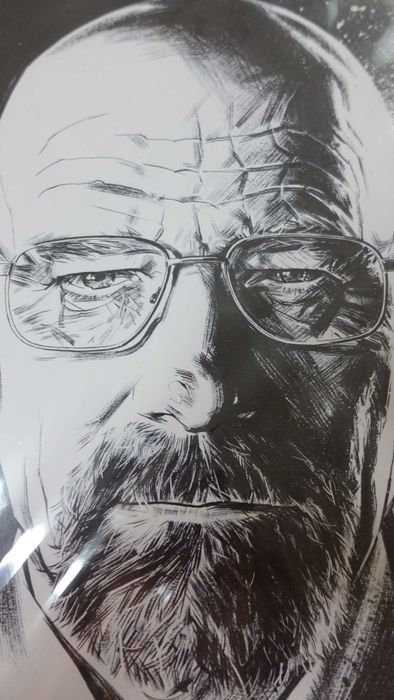 Print Walter White - Breaking Bad - 42x30cm