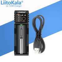 Liitokala Lii 100B 18650 Умное зарядное устройство для аккумуляторов.