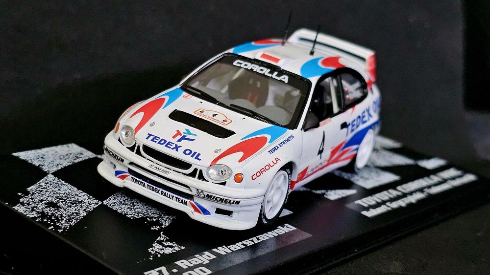 Rally Cars Toyota Corolla Gryczyński Warszawski 2000 konwersja