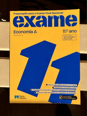 Exame Economia A 11° ano - Porto Editora