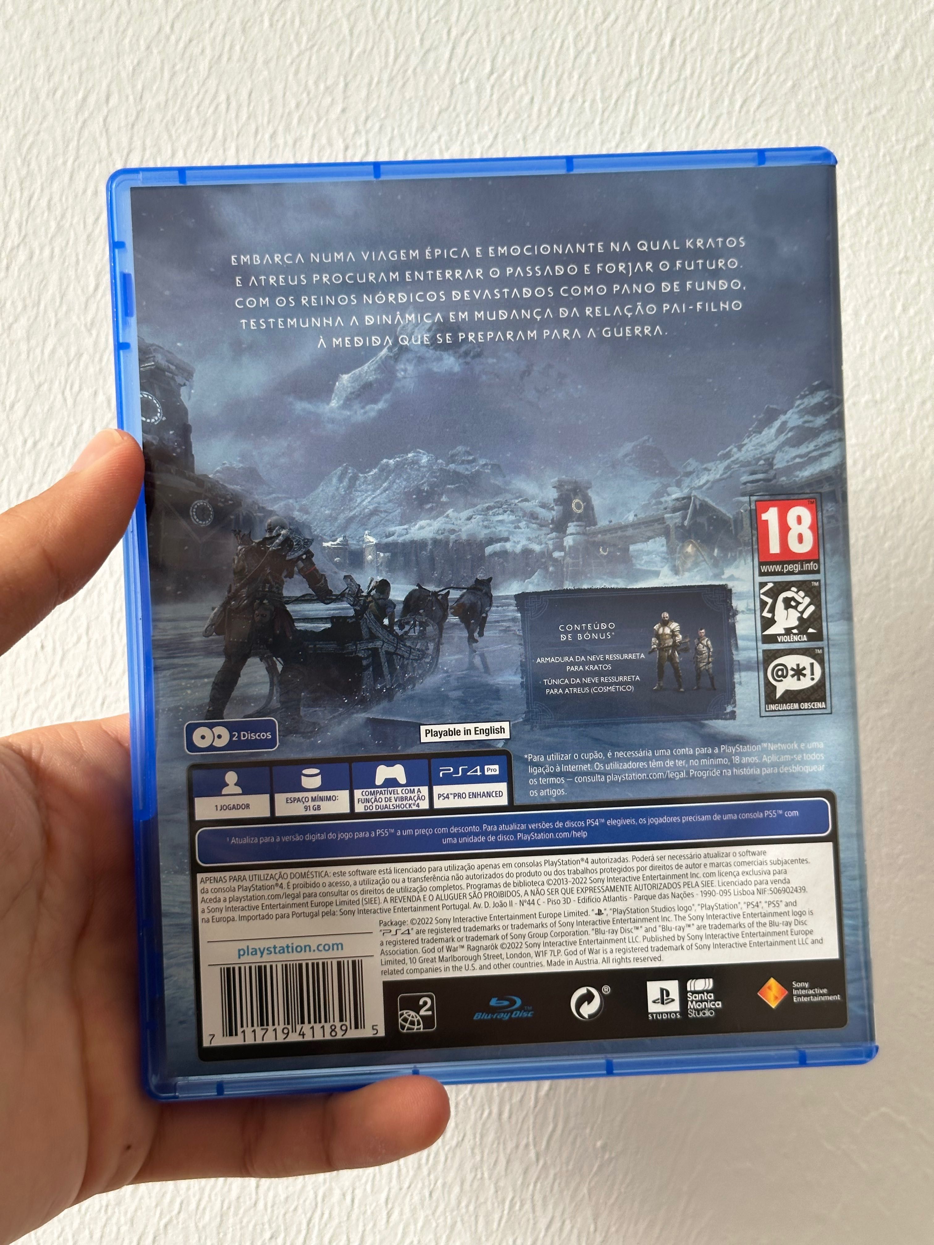 Vendo God of War Ragnarok