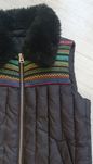 Kamizelka puchowa Topshop futerko 38