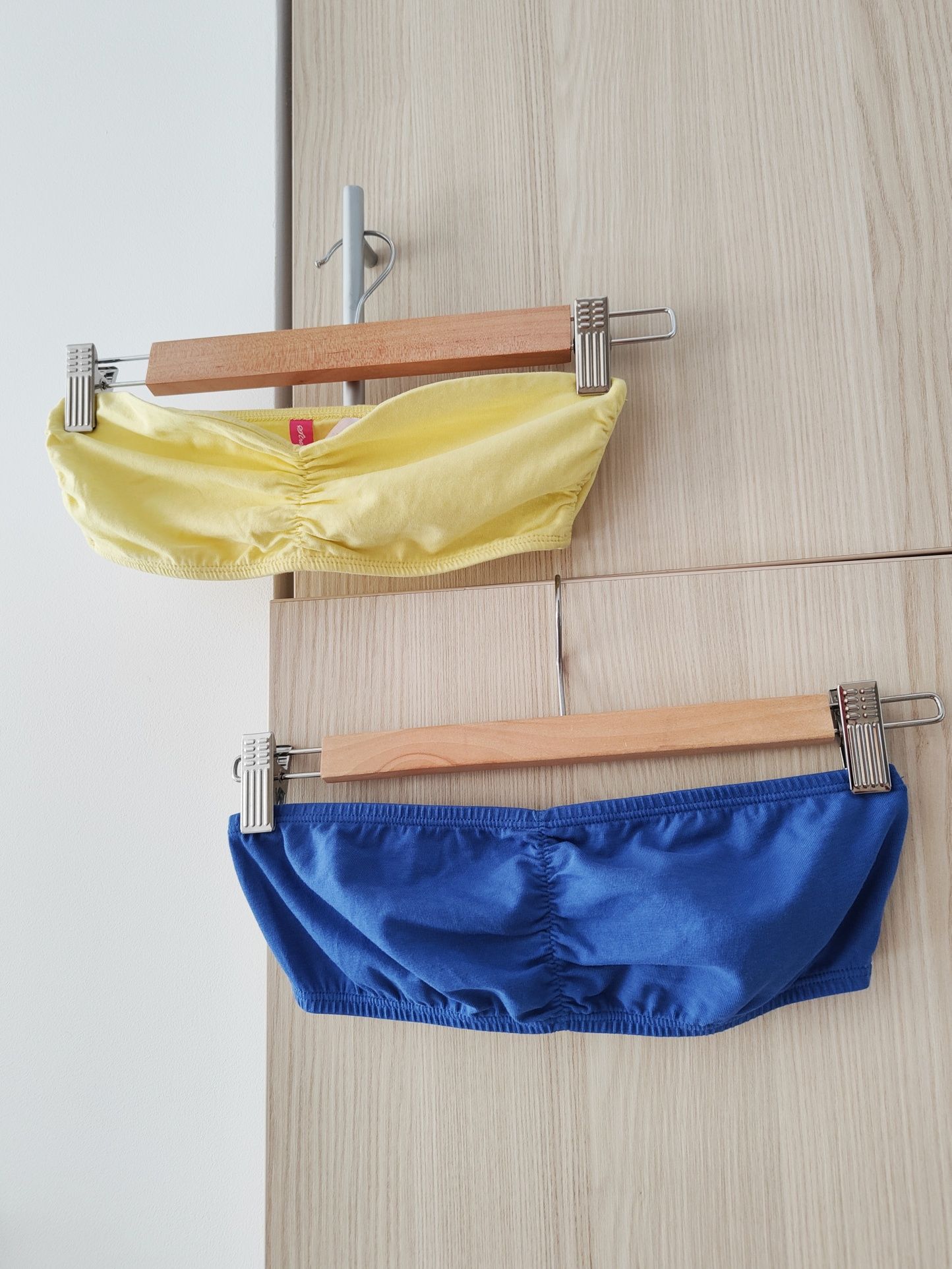 Zestaw 2 szt. crop top, opaska, Stradivarius M 38 krótki top bandeau