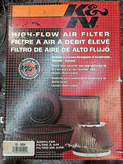 Фильтр воздушный k&n нулевик.4runer land cruiser supra