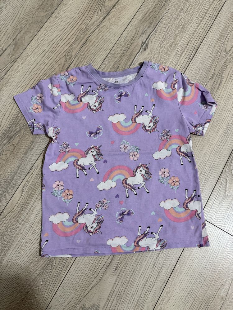 Bluzka jednorożce h&m 128