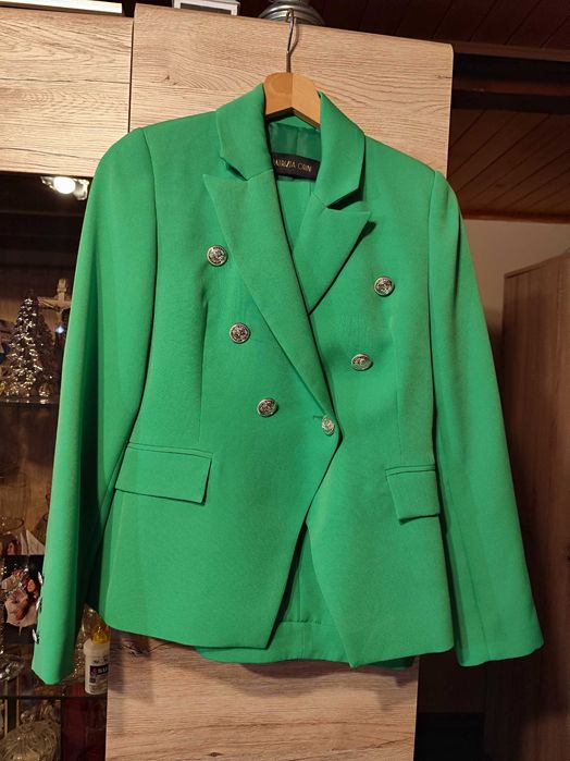 Garnitur damski zielony